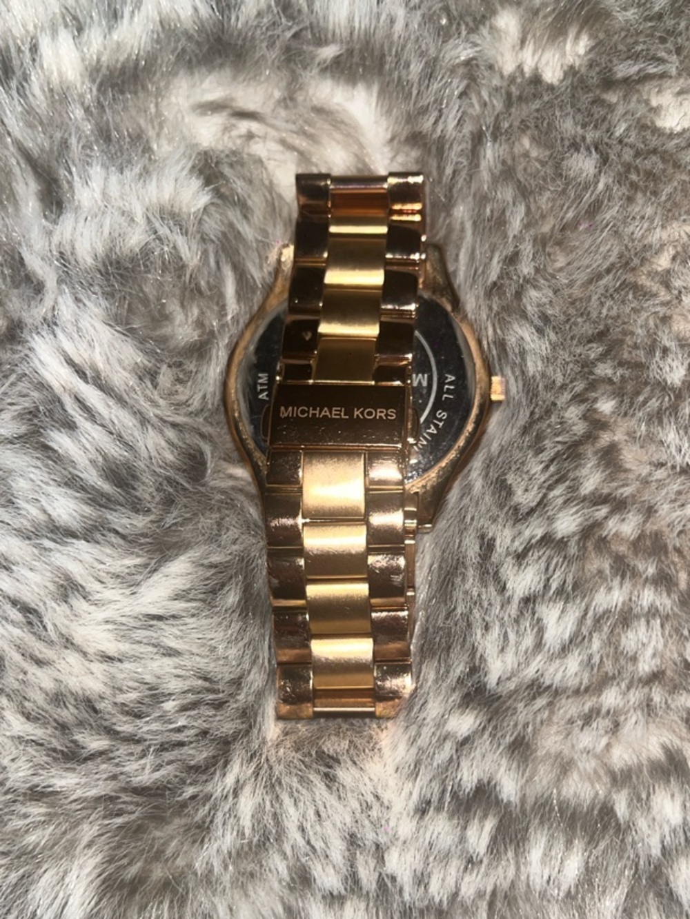Michael Kors Rose Gold Alloy Bracelet Watch - Picture 3 of 3